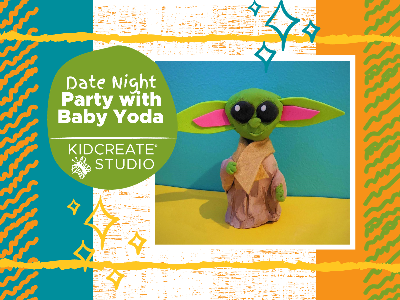 Kidcreate Studio - Ashburn. Date Night- Party with Baby Yoda (4-12 Years)