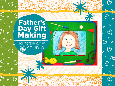 Kidcreate Studio - Fresno.  Father’s Day Gift Making - Frame Workshop (4-12 Years)